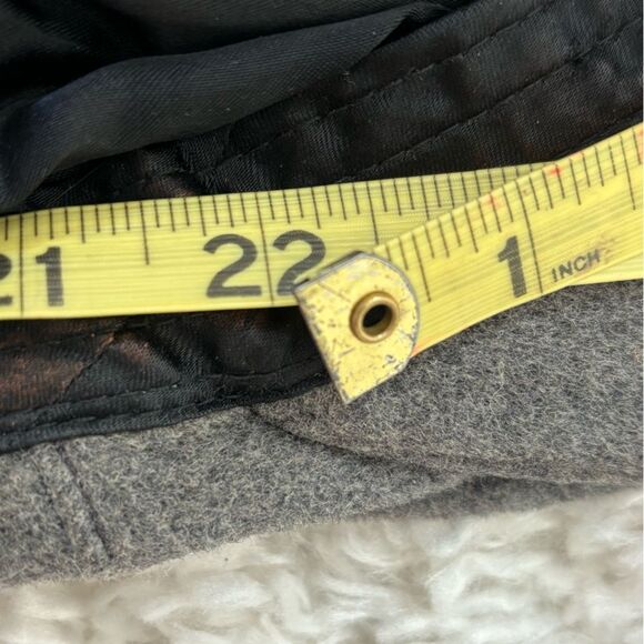 Wool/cashmere grey flatcap/newsboy style hat. Irish staple - M - Picture 11 of 11